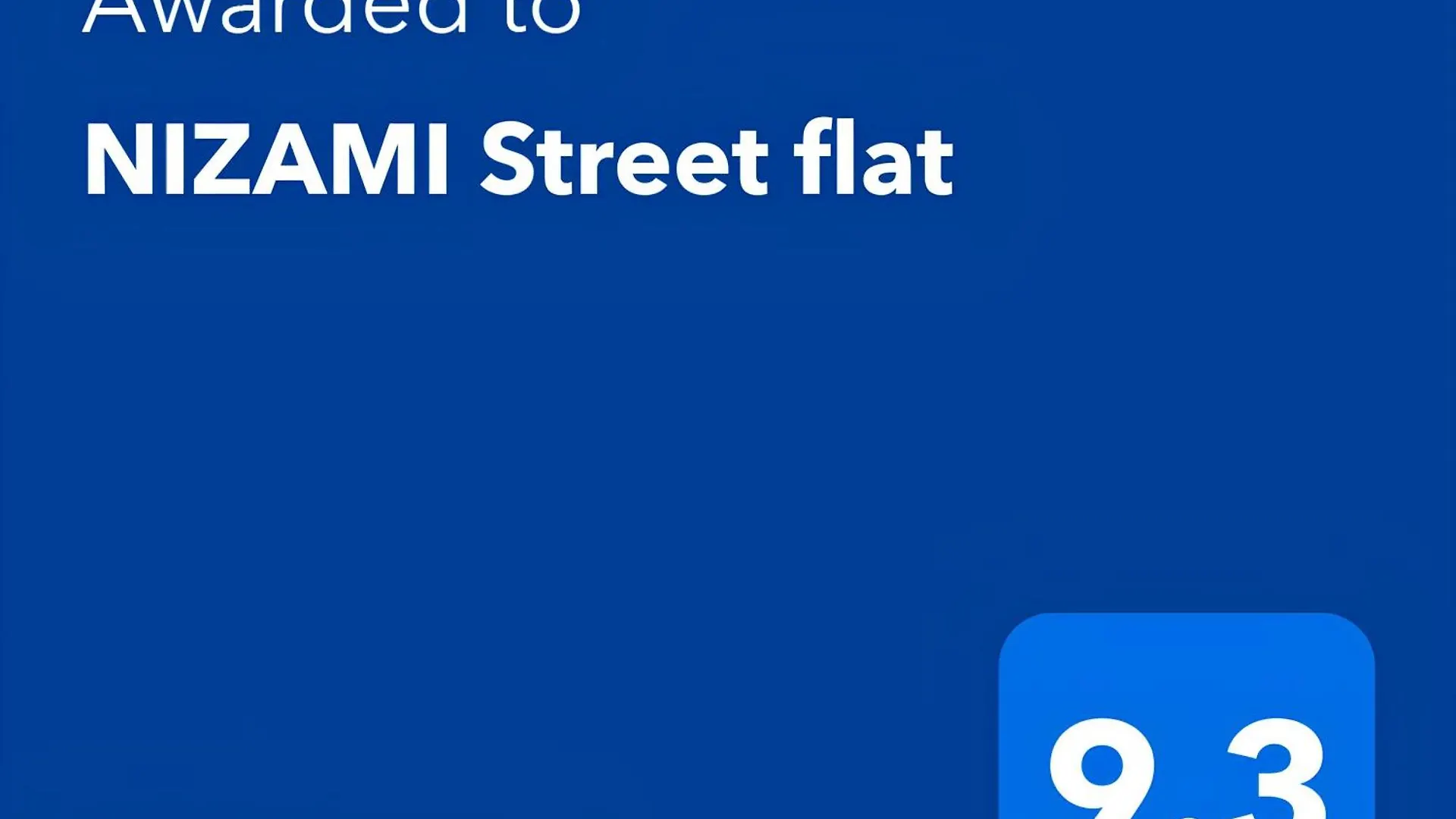 Nizami Street Flat Apartment Baku